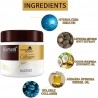 Karseell Masque capillaire au collagène, traitement capillaire, 500 ml, réparateur en profondeur, huile d'argan, collagène, pour